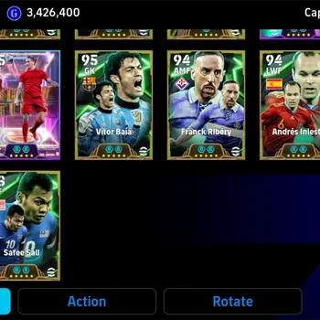 eFootball Accounts Legends & Iconic Players Android|PW 3193|Messi BarcaPack,Epic Davids JaapStam Belleti Iniesta VitorBaia