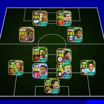 eFootball Accounts Legends & Iconic Players eFootball Account For Sale || Collective Strength: 3201