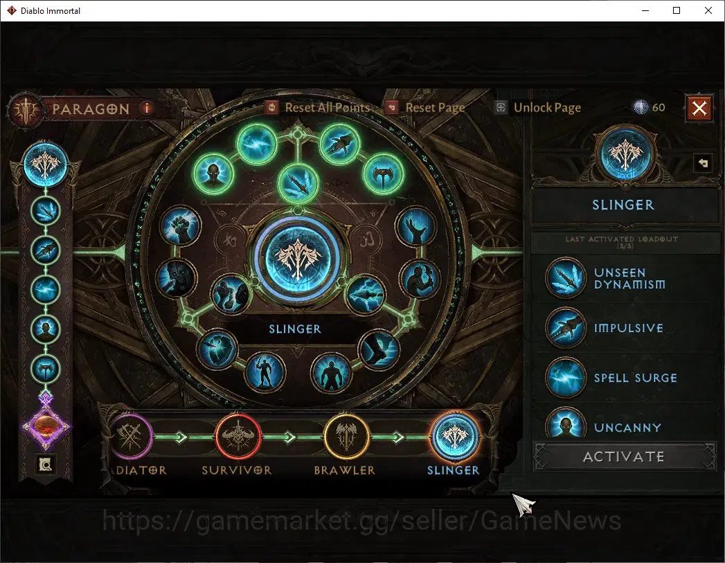 Diablo Immortal Accounts Europe-Sescheron|CS ON|Lv60(700)|Crusader|40k CR|R image 11
