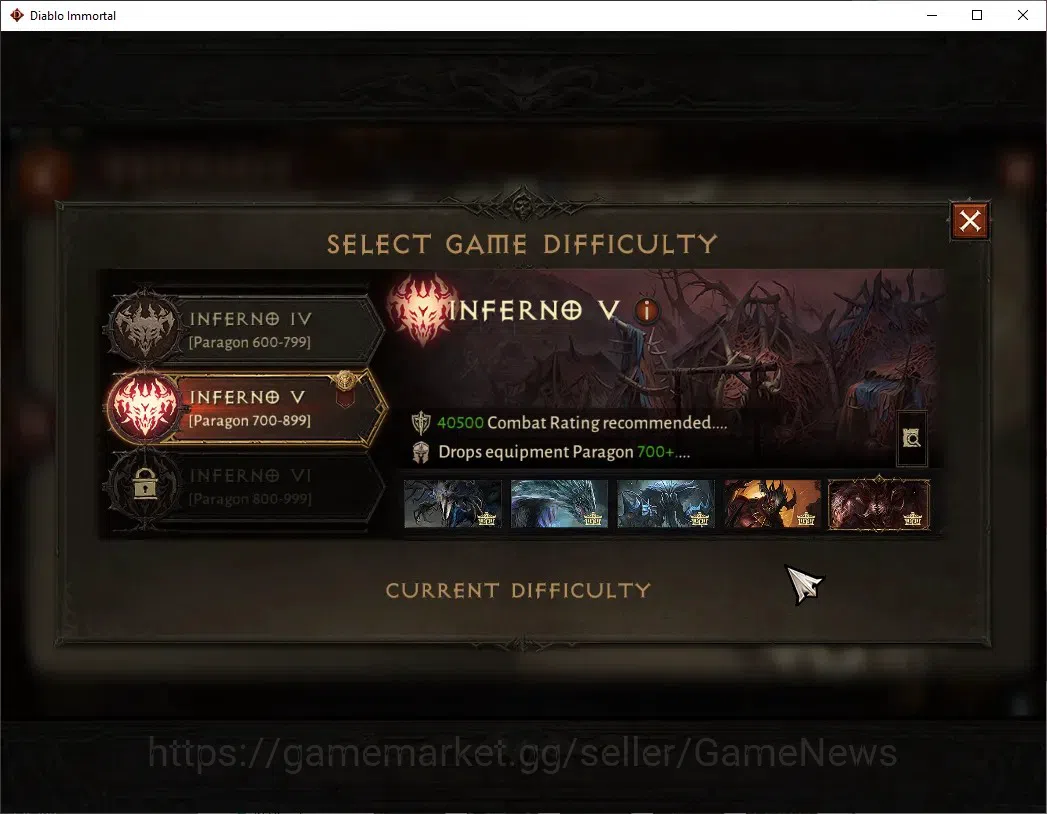 Diablo Immortal Accounts Europe-Sescheron|CS ON|Lv60(700)|Crusader|40k CR|R image 13