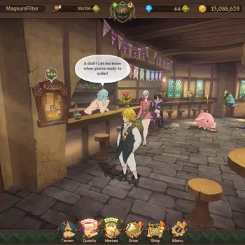 The Seven Deadly Sins: Grand Cross Endgame ASIA|2.3m CC|1LR Elizabeth|UR Skuld4/6,Thor,ODK,Ma image 1