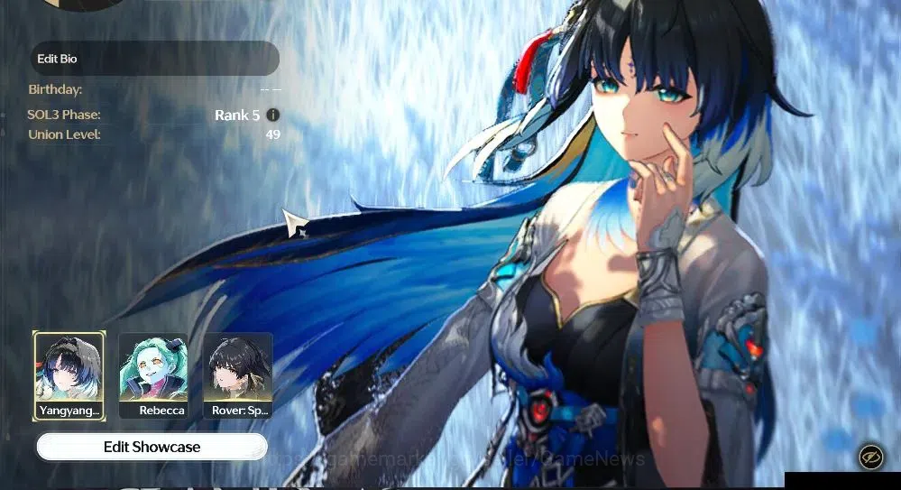 Wuthering Waves Accounts Others SEA|UL 49|2 Limited|Yangyang:Xuangling R6+Signature,Rebecca|Data Bank Lv 30|Female Mc|Log 1