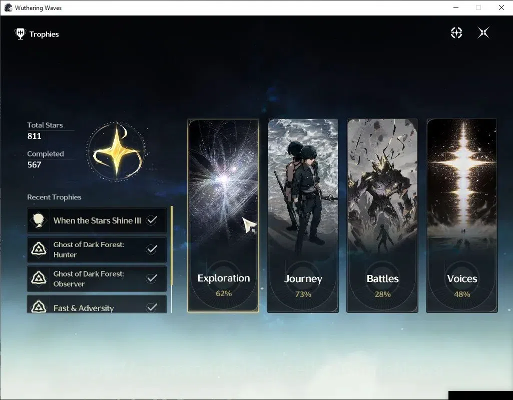 Wuthering Waves Accounts Others SEA|UL 49|2 Limited|Yangyang:Xuangling R6+Signature,Rebecca|Data Bank Lv 30|Female Mc|Log 11