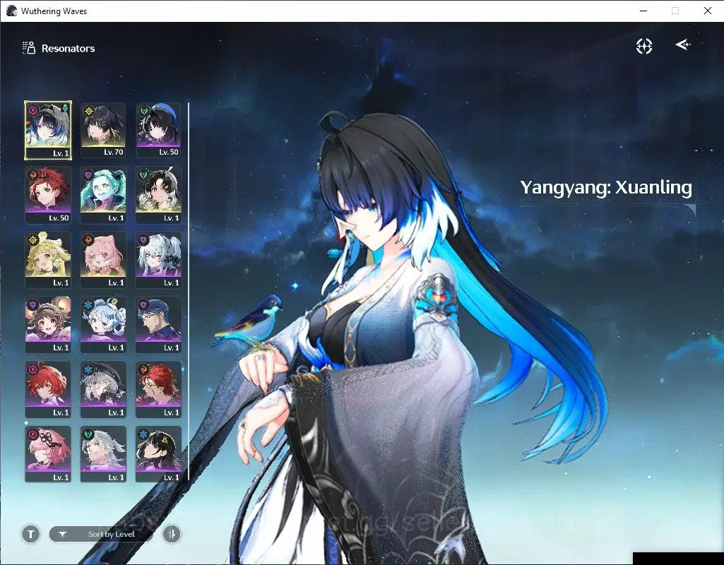 Wuthering Waves Accounts Others SEA|UL 49|2 Limited|Yangyang:Xuangling R6+Signature,Rebecca|Data Bank Lv 30|Female Mc|Log 2