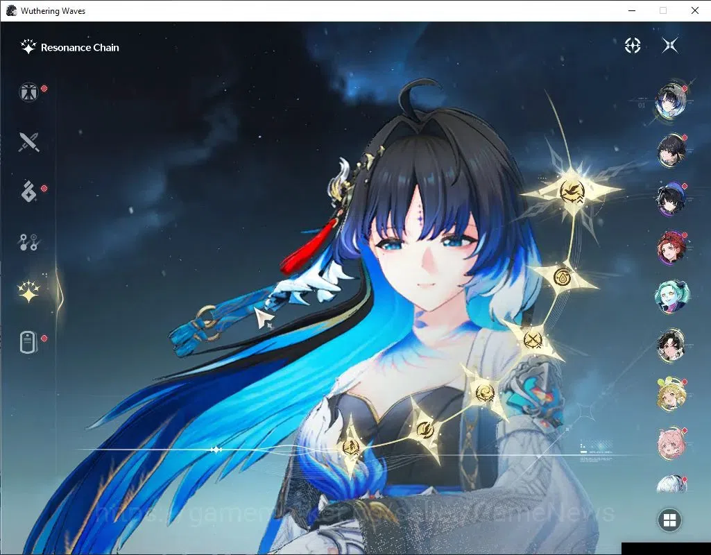 Wuthering Waves Accounts Others SEA|UL 49|2 Limited|Yangyang:Xuangling R6+Signature,Rebecca|Data Bank Lv 30|Female Mc|Log 3