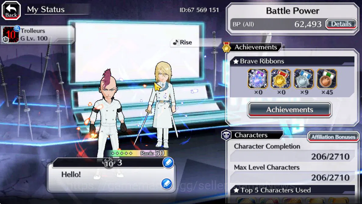 Bleach: Brave Souls Accounts [GLOBAL]6K Orb+Fresh All Story|TYBW26(BazzB,Jugram image 2