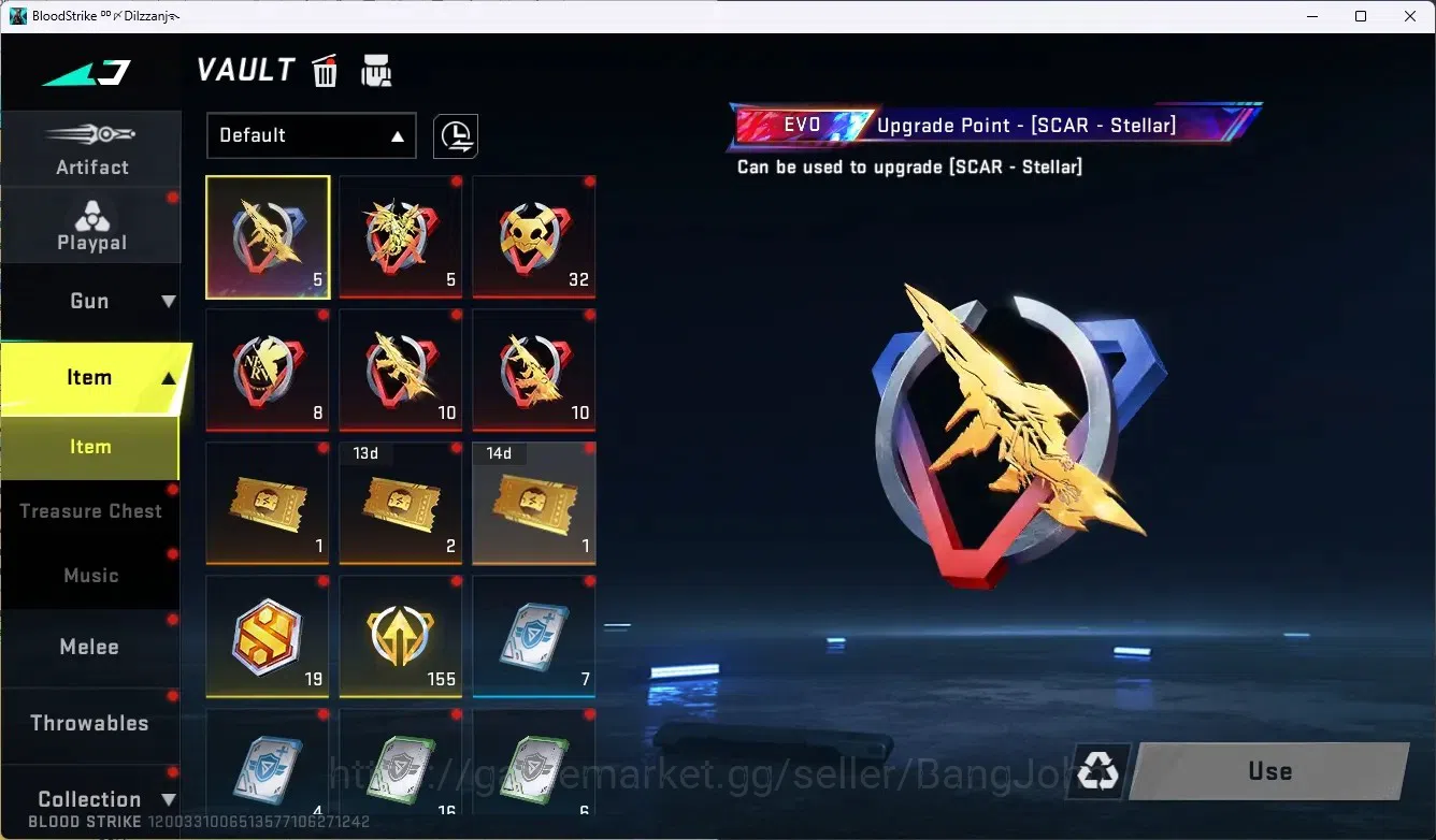 Blood Strike Accounts ASIA|2 Ultra Melee Sword&Knife-Starfall|1 Collab G image 11
