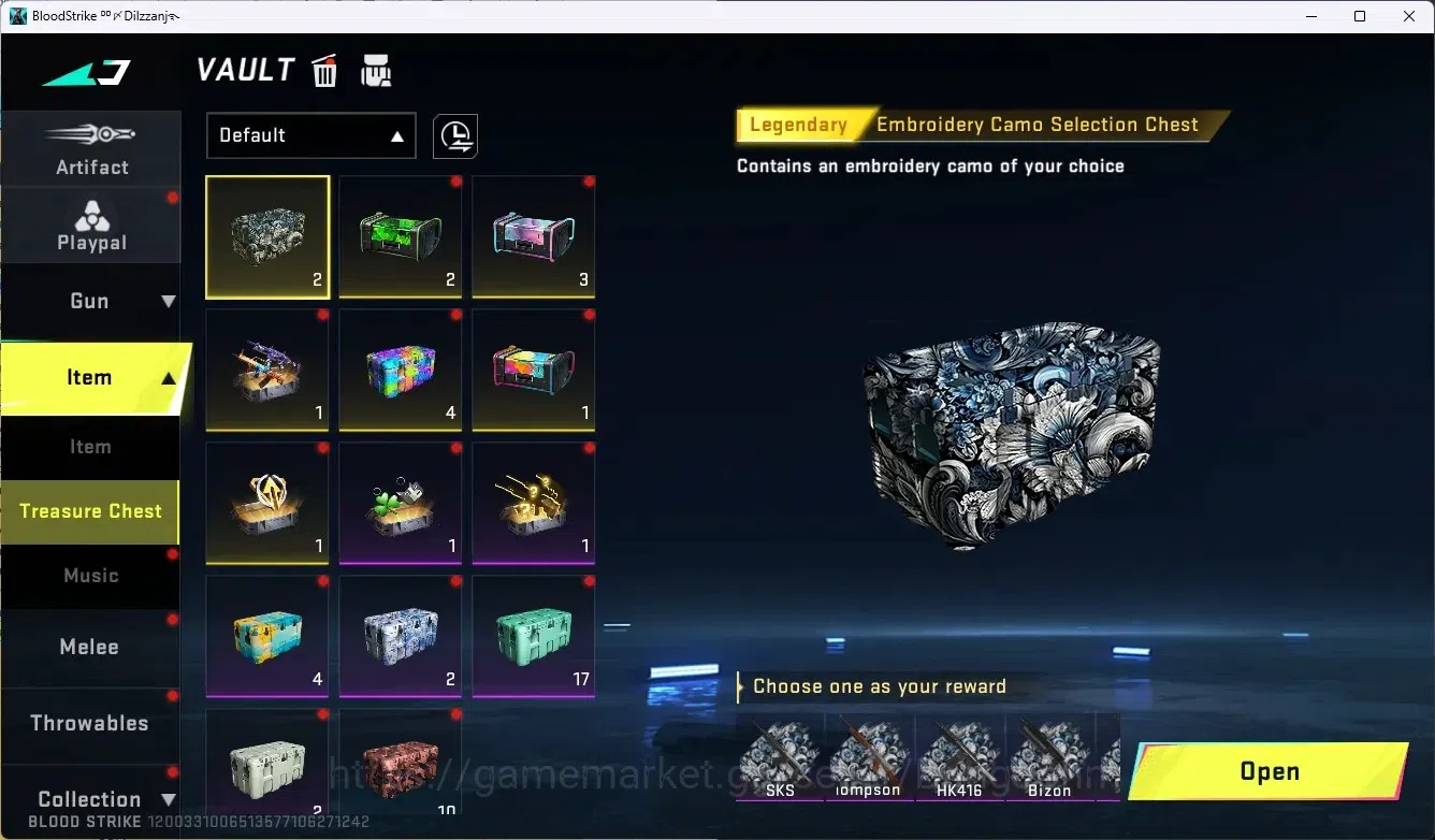 Blood Strike Accounts ASIA|2 Ultra Melee Sword&Knife-Starfall|1 Collab G image 12