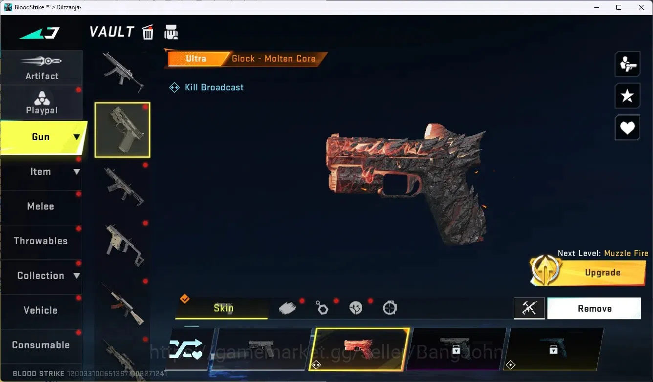 Blood Strike Accounts ASIA|2 Ultra Melee Sword&Knife-Starfall|1 Collab G image 2