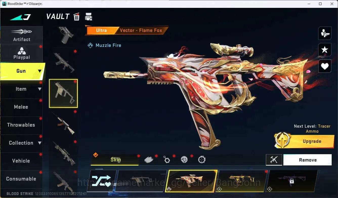 Blood Strike Accounts ASIA|2 Ultra Melee Sword&Knife-Starfall|1 Collab G image 3