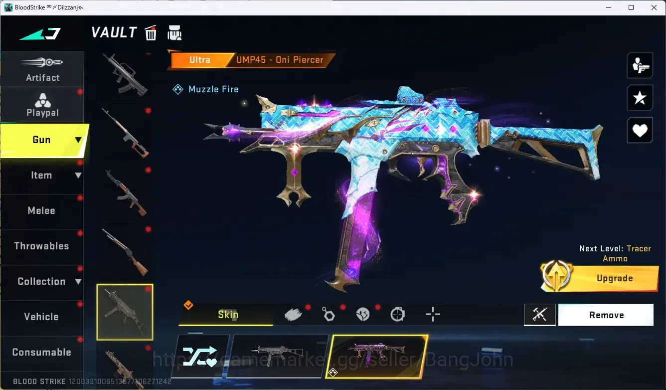 Blood Strike Accounts ASIA|2 Ultra Melee Sword&Knife-Starfall|1 Collab G image 9