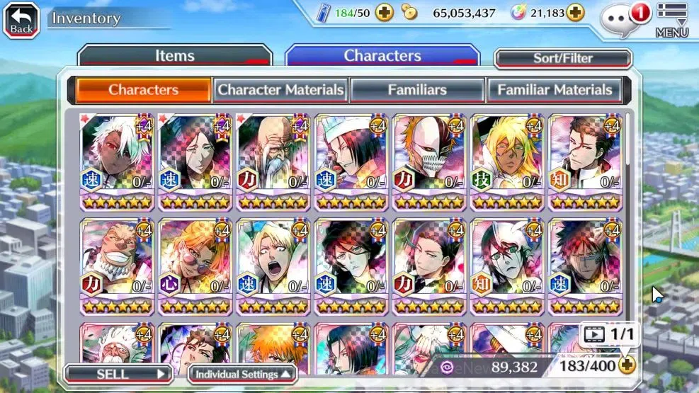 Bleach: Brave Souls Accounts [GLOBAL]21K Orbs+Fresh All Story|Lv200(TYBW25 Tosh image 12