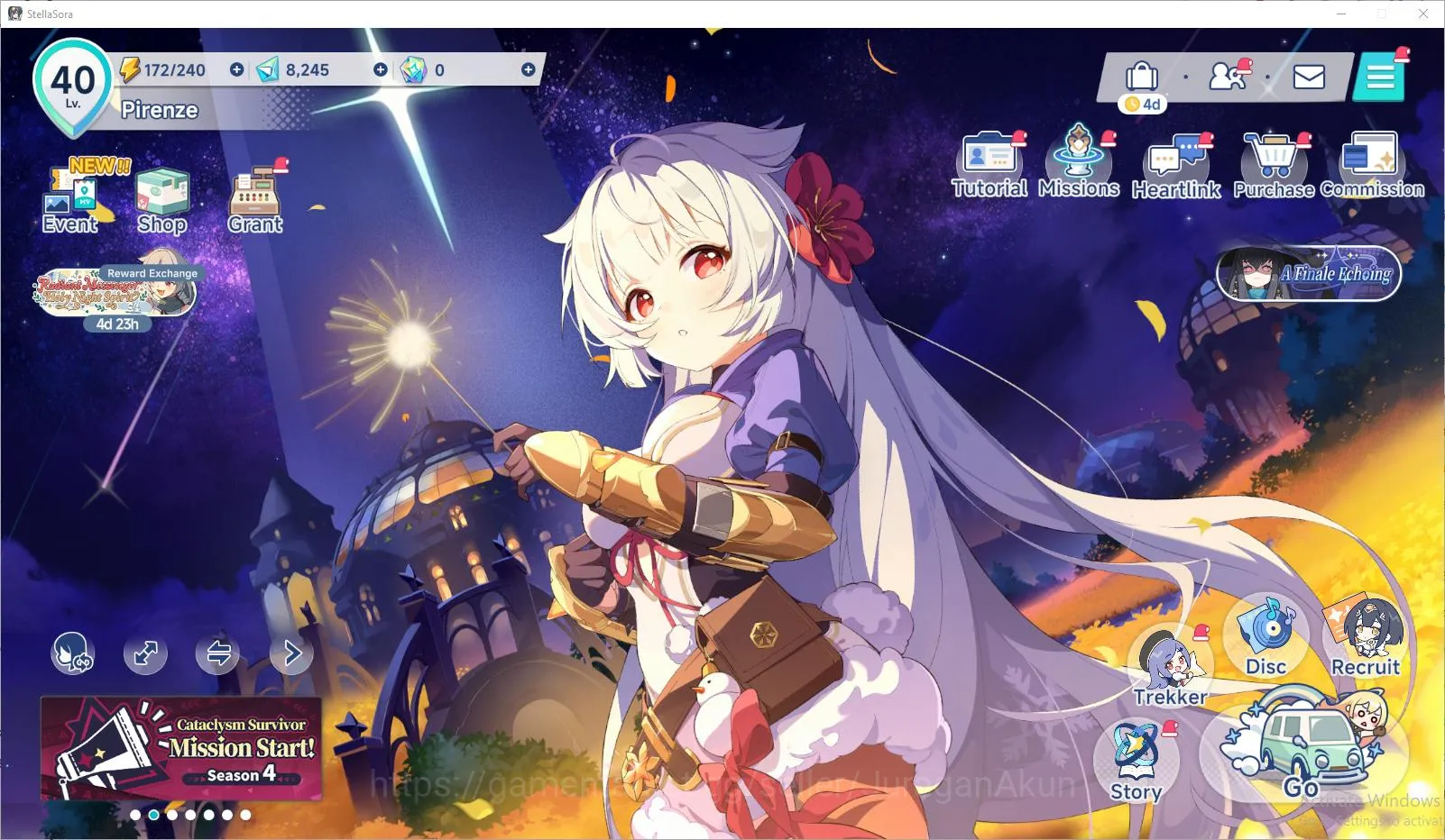 Stella Sora Accounts GLOBAL ENDGAME| 8k SD| 10 SSR 5 Limit (ShiaT3,Chitose,Fuyuka,Nazuka,SnowishLaru),NanohaT2,etc |20 SSR