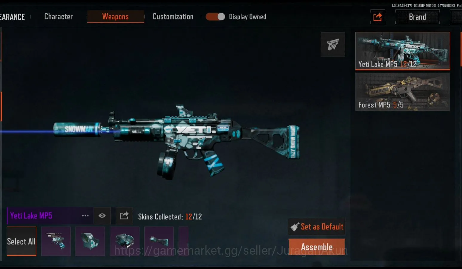 Arena Breakout Accounts Mid-Tier [MOBILE] SV 10.6M | Koen 8.5M | Skin Yeti Lake ACE31 & MP5 | Many Guns and Equip|Log 6