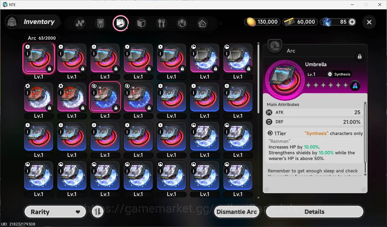 Neverness to Everness Accounts EU|Starter LVL 3, Nanally, 7 Char, MC male, more d image 8