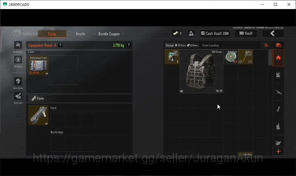 Arena Breakout Accounts Mid-Tier [MOBILE] Lv 30|SV 18,6M|CV 18,3M|B Machete,Avenger M4A1,AKS 4
