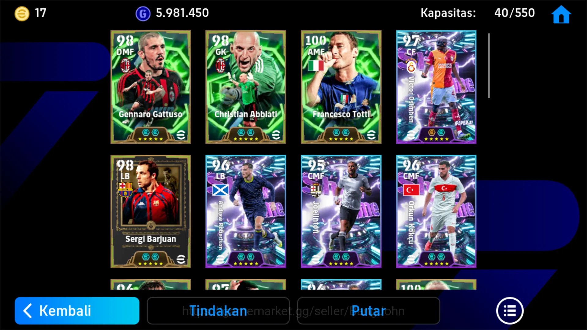 eFootball Accounts Others power 3218 | rumme tsubasa haaland showtime bullet hedder cole palmer bigtime totti epic db new 4