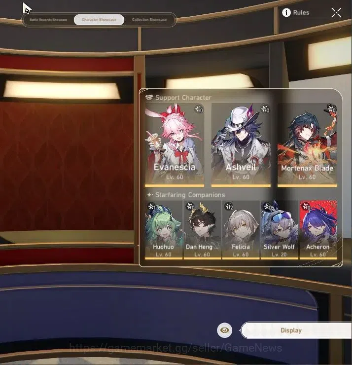 Honkai Star Rail Accounts Asia|TL 50|6 Limited|Mortenax Blade,Evanescia,Ache image 2