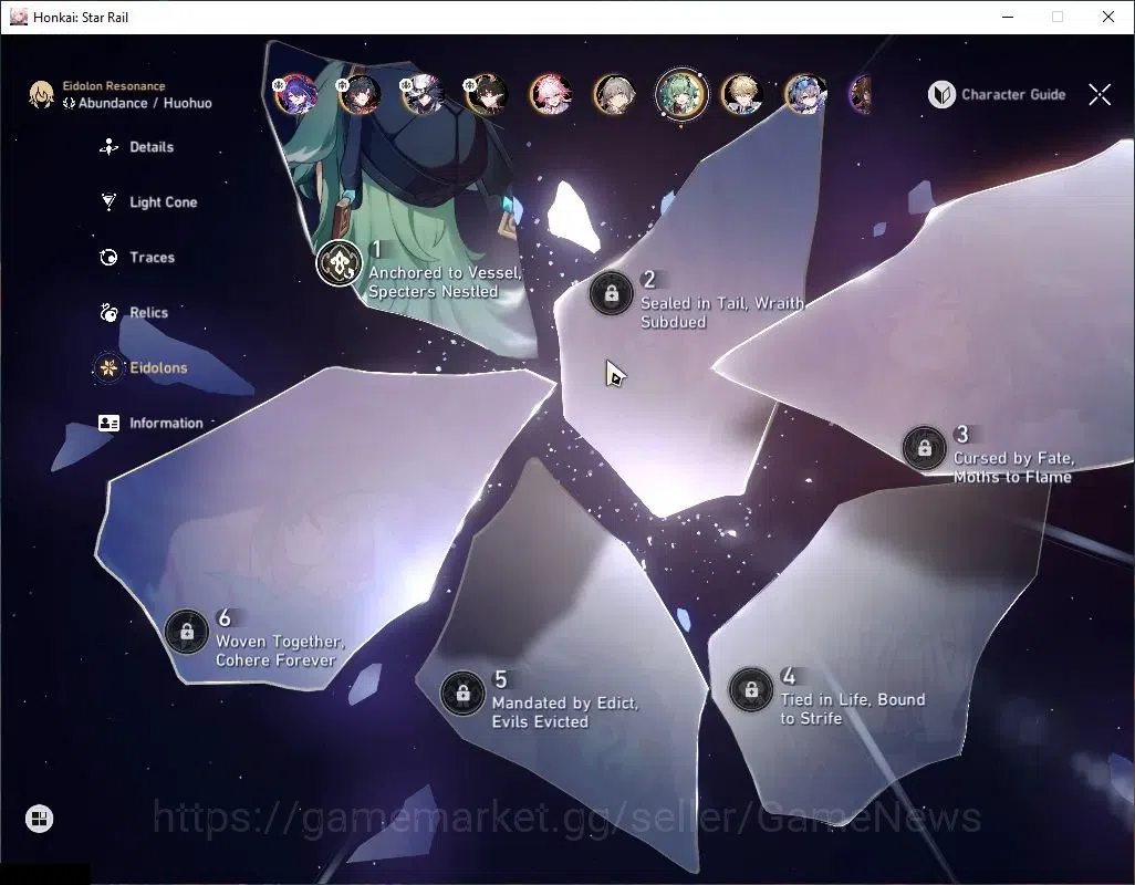 Honkai Star Rail Accounts Asia|TL 50|6 Limited|Mortenax Blade,Evanescia,Ache image 5
