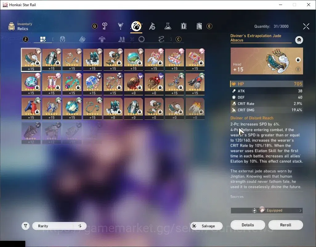 Honkai Star Rail Accounts Asia|TL 50|6 Limited|Mortenax Blade,Evanescia,Ache image 8