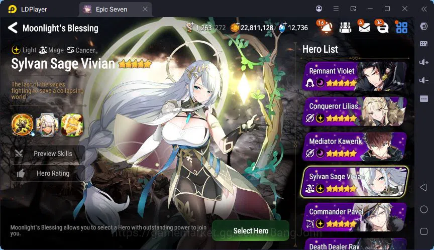 Epic Seven Accounts Global | LOTS | Cermia | Ras | Afternoon Soak Flan image 17