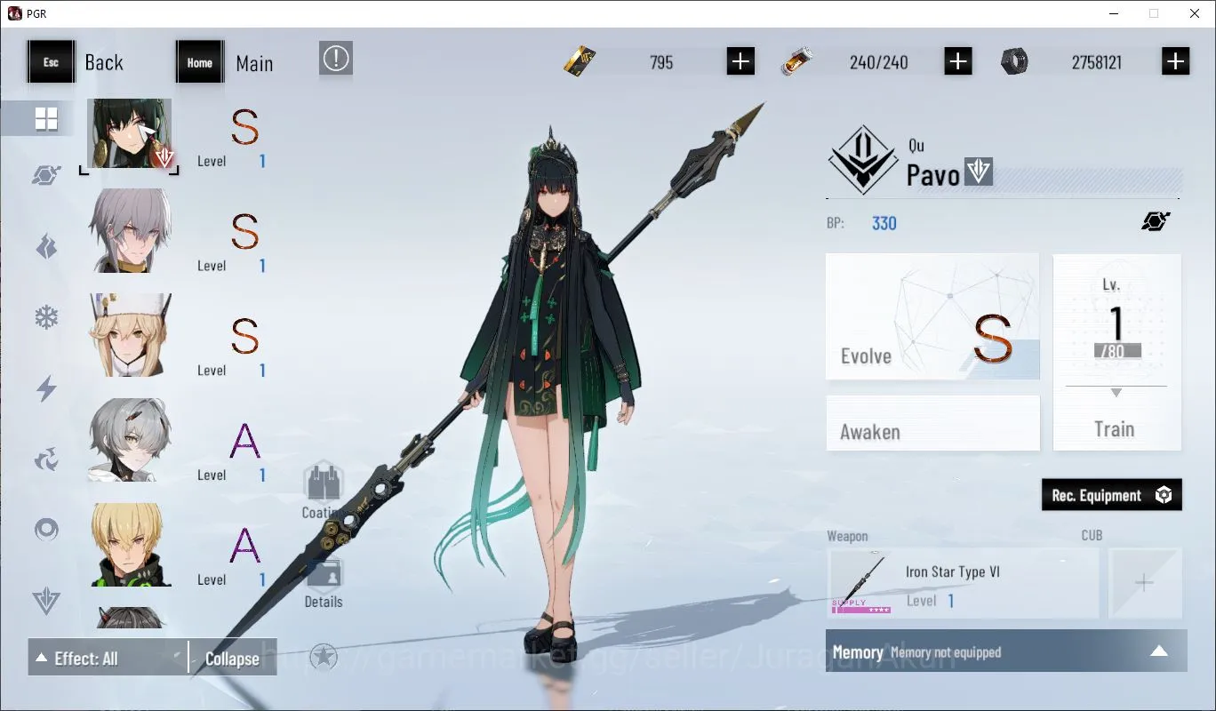 Punishing: Gray Raven Accounts Mid-Game ASIA | SS LuciaCW+Sign, SS VeraRozen, BiancaVeritas+Sign, LeePalefire+Sign 2