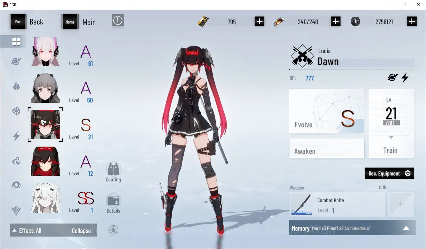 Punishing: Gray Raven Accounts Mid-Game ASIA | SS LuciaCW+Sign, SS VeraRozen, BiancaVeritas+Sign, LeePalefire+Sign 3