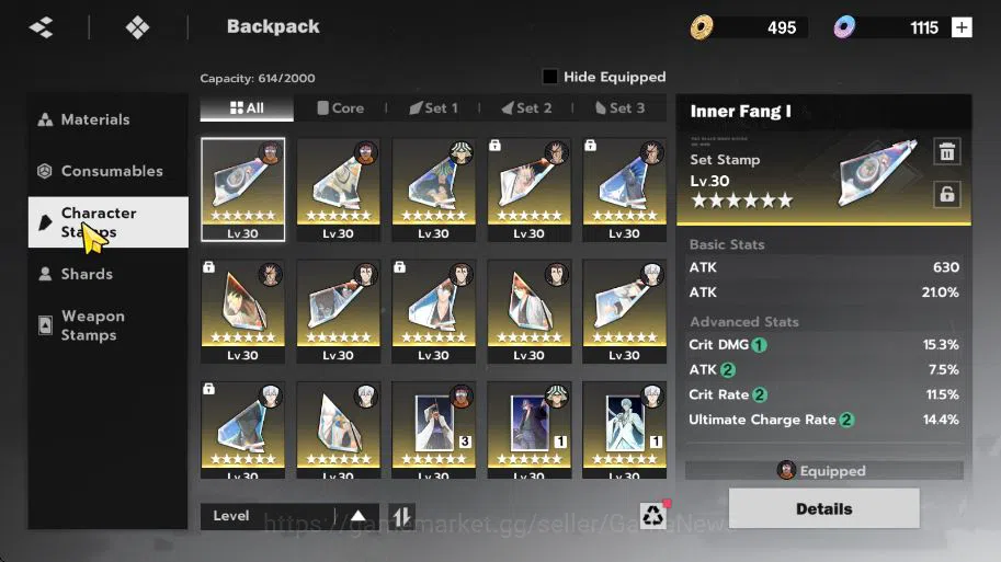 BLEACH: Soul Resonance Accounts NuverseSEA|LV 71|9SSR[(SoiFon,AizenB1,UraharaB3,To image 6