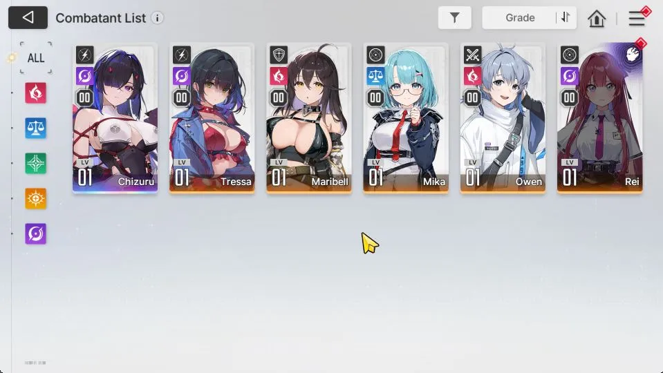 Chaos Zero Nightmare Accounts Global | LV 6 | Starter | Low Explore | 1 SSR [Chi image 5