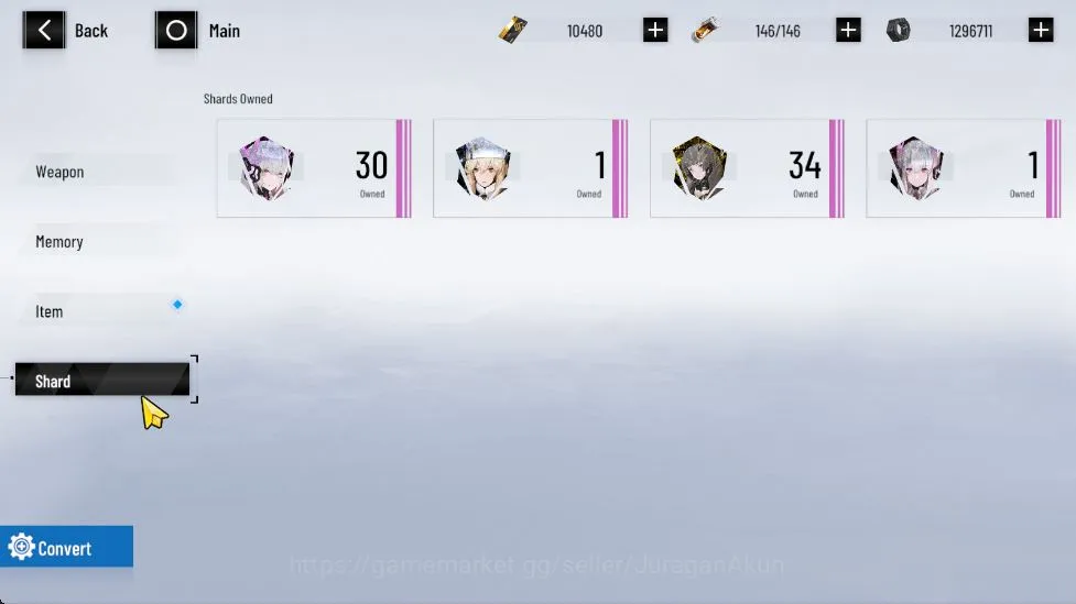 Punishing: Gray Raven Accounts Asia | Starter | 10K BC+ 3K YC + 9K BlueCard + [ F image 2