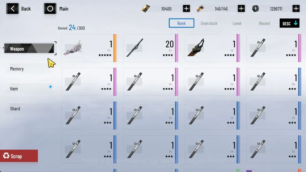 Punishing: Gray Raven Accounts Asia | Starter | 10K BC+ 3K YC + 9K BlueCard + [ F image 4
