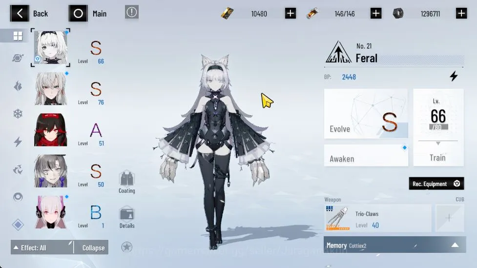 Punishing: Gray Raven Accounts Asia | Starter | 10K BC+ 3K YC + 9K BlueCard + [ F image 5