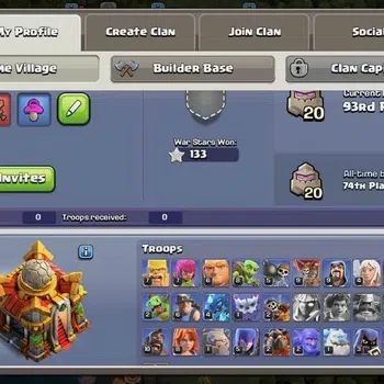 Clash of Clans High-End Global | TH 16-BH 7 | LVL 123 | HH 9 | AQ 35 ,MP 3 image 1