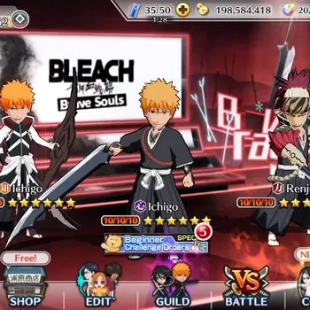 Bleach: Brave Souls Accounts Starter Global|20k Orbs+198M Coins+75k BP|Fresh Story|Ichigo Aniv,Ichigo,Renji| KlabID|Check SS