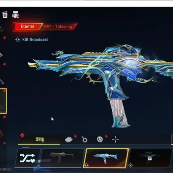 Blood Strike Accounts Collab Skin ASIA |3 Eternal Guns: MP7-Tidesong, Galil, D.Eagle|Collab TR/AOT/OPM|5 Ultra Gun|1 Name