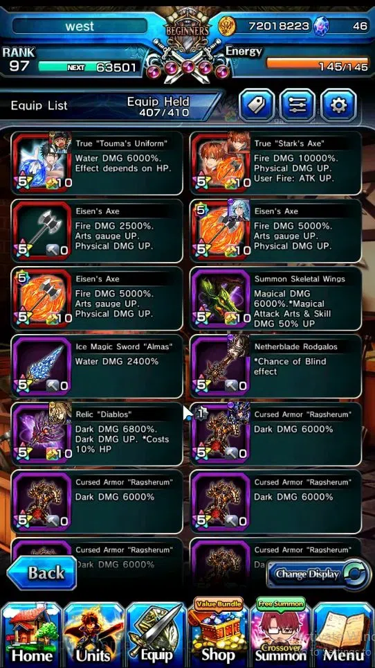 Grand Summoners Accounts Global|Rank 97|21 Ascend|Choi Jong-InTW,DL Samurai image 10