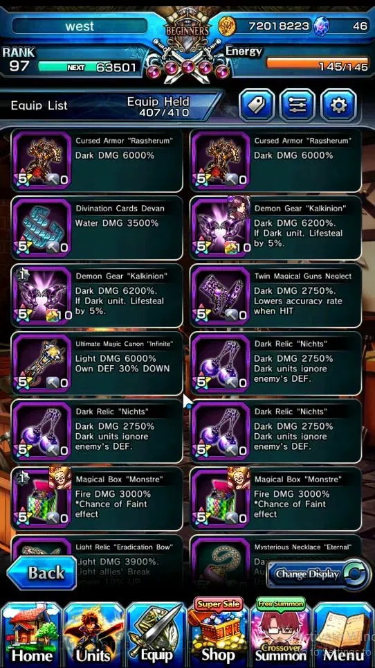 Grand Summoners Accounts Global|Rank 97|21 Ascend|Choi Jong-InTW,DL Samurai image 11