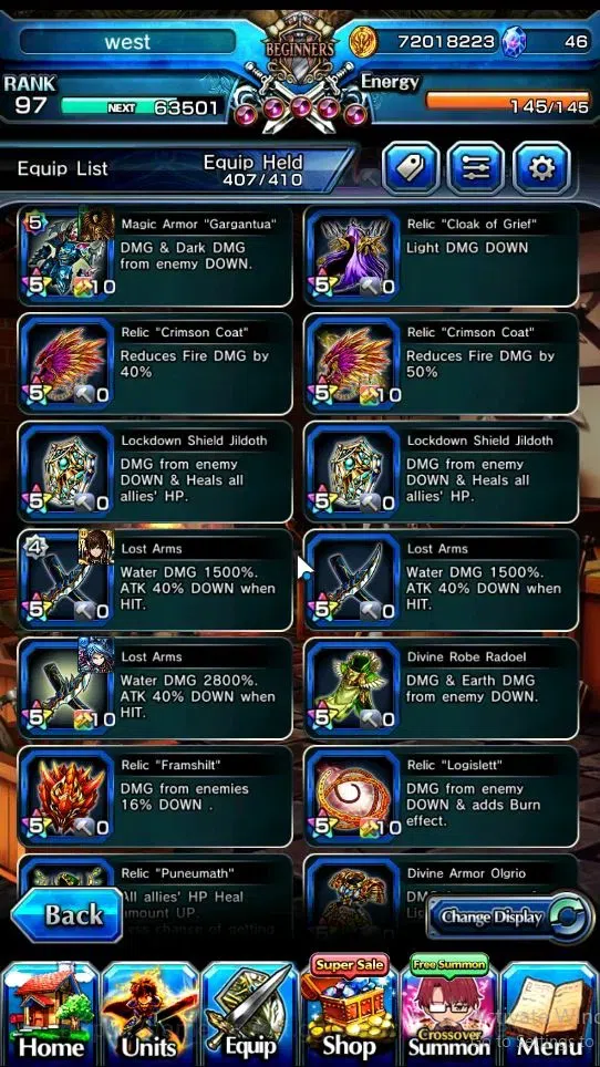 Grand Summoners Accounts Global|Rank 97|21 Ascend|Choi Jong-InTW,DL Samurai image 15