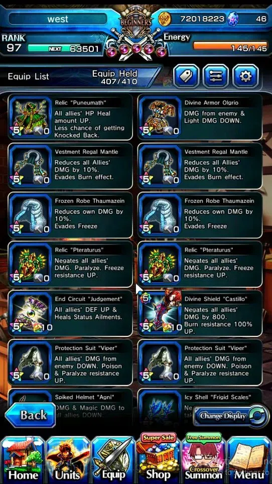 Grand Summoners Accounts Global|Rank 97|21 Ascend|Choi Jong-InTW,DL Samurai image 16