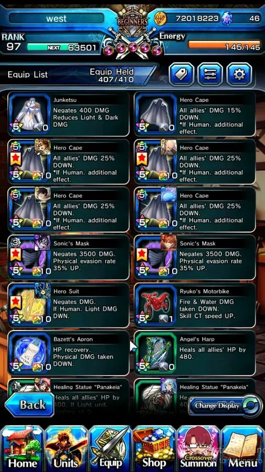 Grand Summoners Accounts Global|Rank 97|21 Ascend|Choi Jong-InTW,DL Samurai image 18