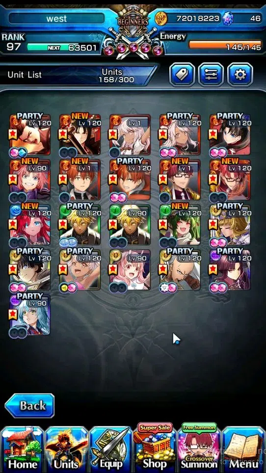 Grand Summoners Accounts Global|Rank 97|21 Ascend|Choi Jong-InTW,DL Samurai image 3