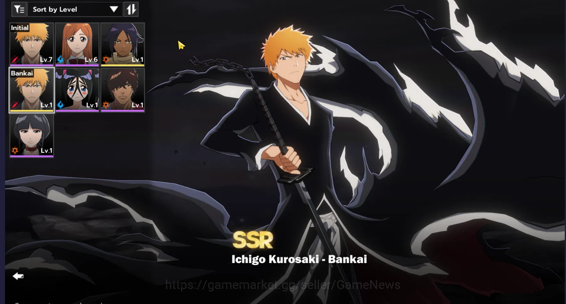 BLEACH: Soul Resonance Accounts Sv SEA Nuverse |STARTER Lv3|2 SRR(Ichigo+Yoruichi) image 9