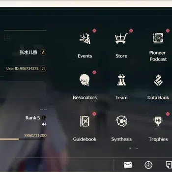 Wuthering Waves Accounts Mid-Game SEA|UL 44|Rank 5|4 Char Limited [Hiyuki, Lucilla Rc1, Yangyang: Xuanling]+Sign