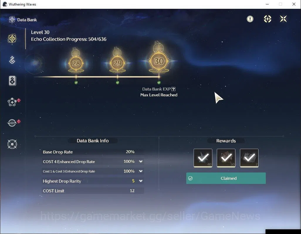 Wuthering Waves Accounts NA|UL 46|3 Limited| [Luuk Herssen,Shorekeeper]+Sig image 3