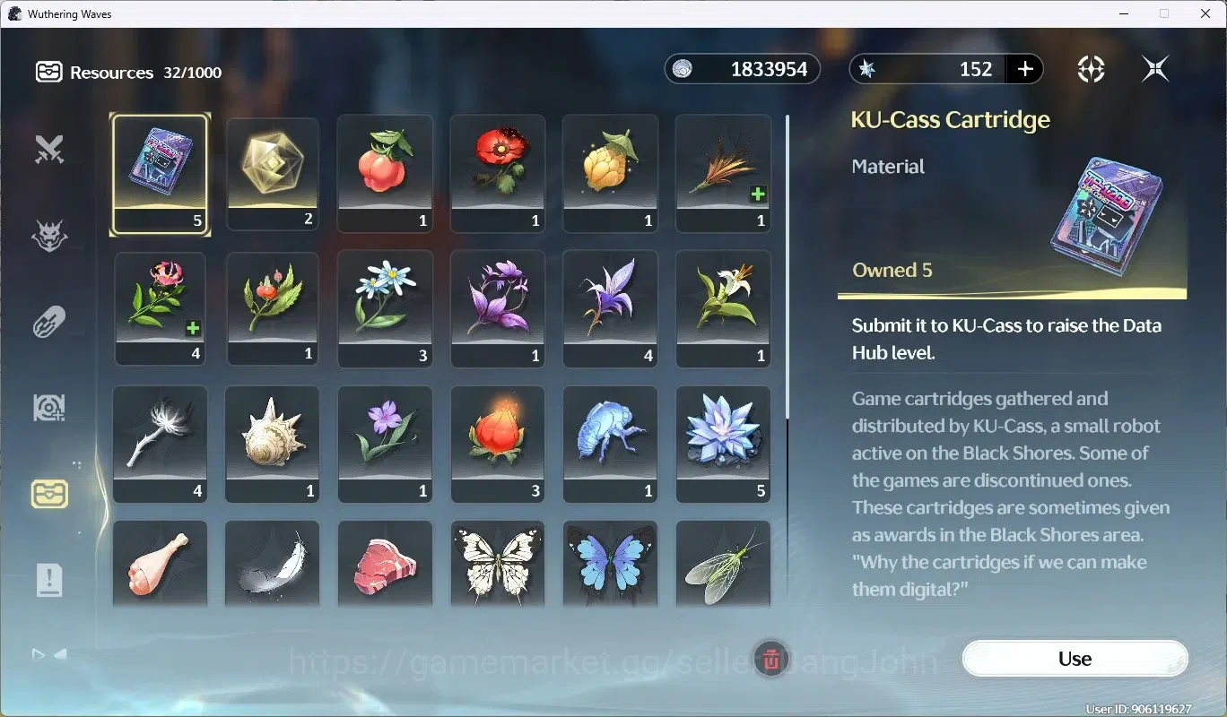 Wuthering Waves Accounts Starter SEA|UL26 | Rank 3 |3 Char Limited [Iuno,Augusta,Rebecca]+Build, Etc|Mc Male|TakeMail WW109B 10