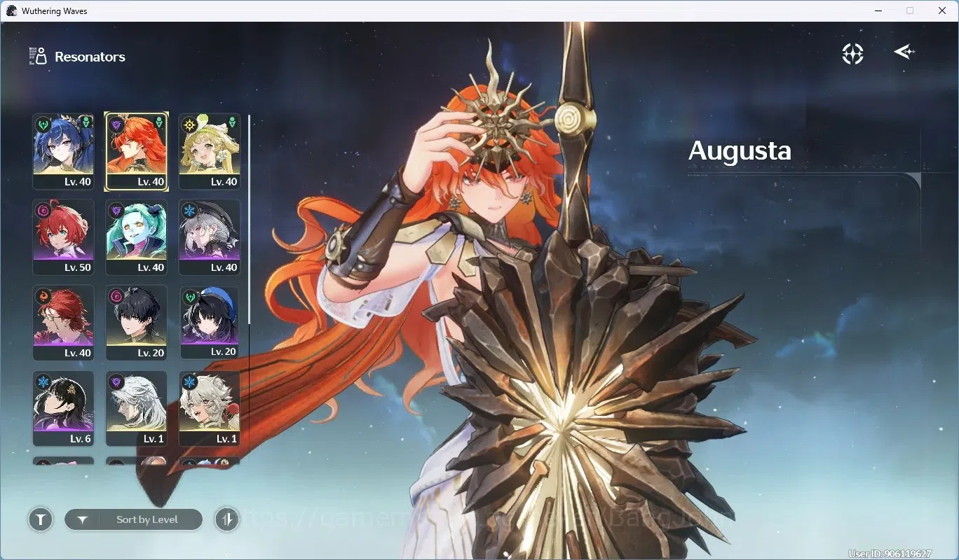 Wuthering Waves Accounts Starter SEA|UL26 | Rank 3 |3 Char Limited [Iuno,Augusta,Rebecca]+Build, Etc|Mc Male|TakeMail WW109B 2