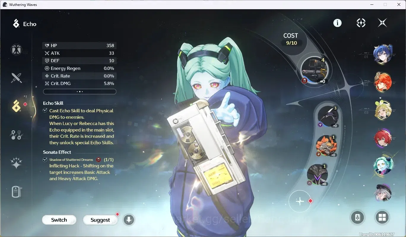 Wuthering Waves Accounts Starter SEA|UL26 | Rank 3 |3 Char Limited [Iuno,Augusta,Rebecca]+Build, Etc|Mc Male|TakeMail WW109B 5