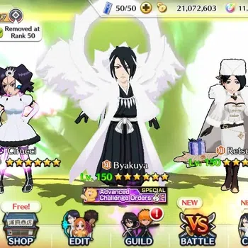 Bleach: Brave Souls Accounts Others [GLOBAL]|11K Orb|TYBW24 Cirucci,DreamTeam Ichigo,Renew [Ichigo,Byakuya],Christmast24