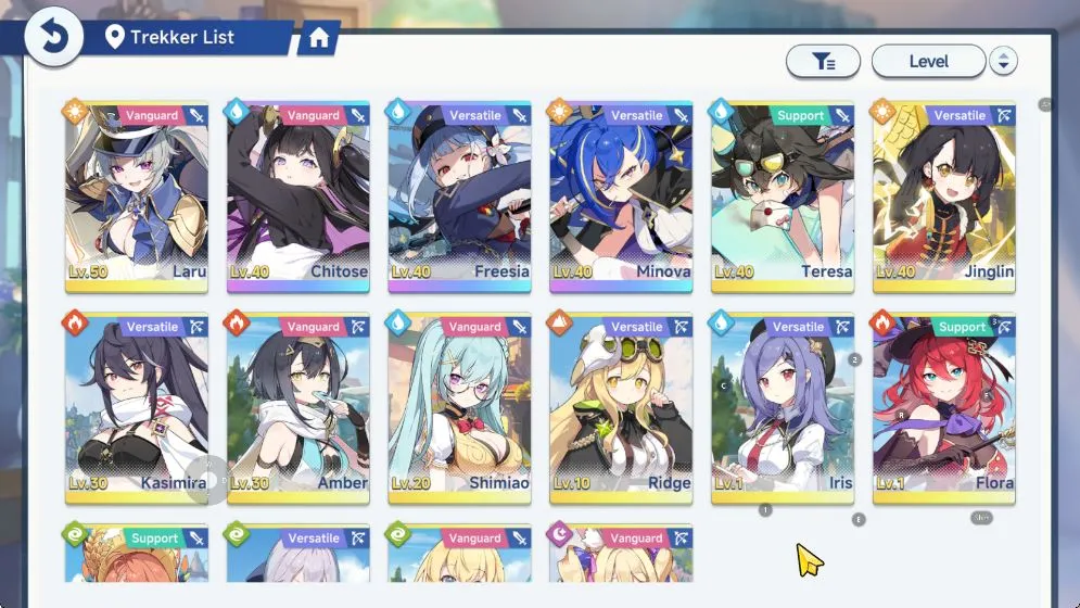 Stella Sora Accounts GLOBAL | Lv 14 | Chitose+Sign , Freesia+Sign , Minova+Sign, 3 SSR Disk, 13 SR Disk | Log Yostar | Check 2