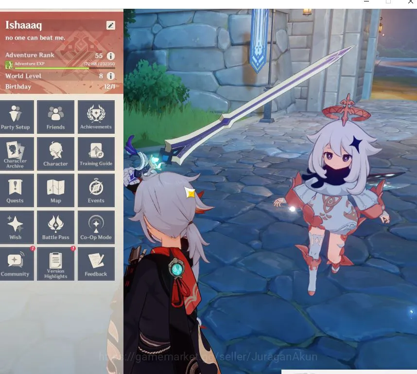 Genshin Impact Mid Game ASIA|AR 55| 7 Limited+ 2[5* Weapon]|Arlecino,kazuh image 1
